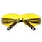 Safe Handler Safety Glasses, Anti-Scratch, Yellow Lens, Black Frame BLSH-ESCR-CLBT-SG4Y-12 - alternate 7